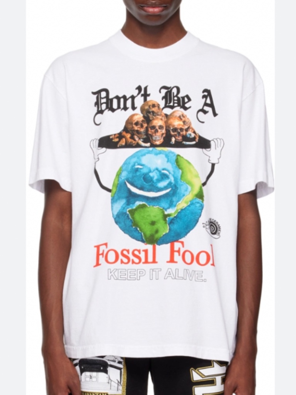 Online ceramics don’t be a fossil fool tee